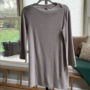 Wilfred Free Cozy Sweater Dress in Gray - Purple